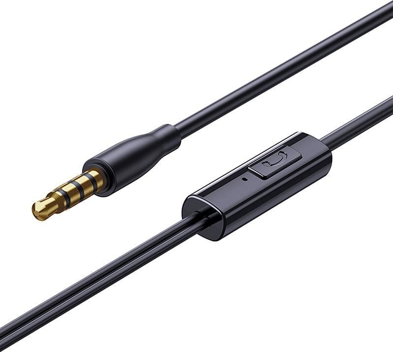 Kufje in-ear Baseus Encok HZ11/CZ11, Type-C dhe 3.5mm, me mikrofon, të zeza