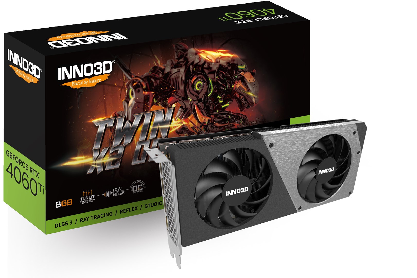 Kartelë grafike Inno3D GeForce RTX 4060 Ti Twin X2 OC 8GB GDDR6
