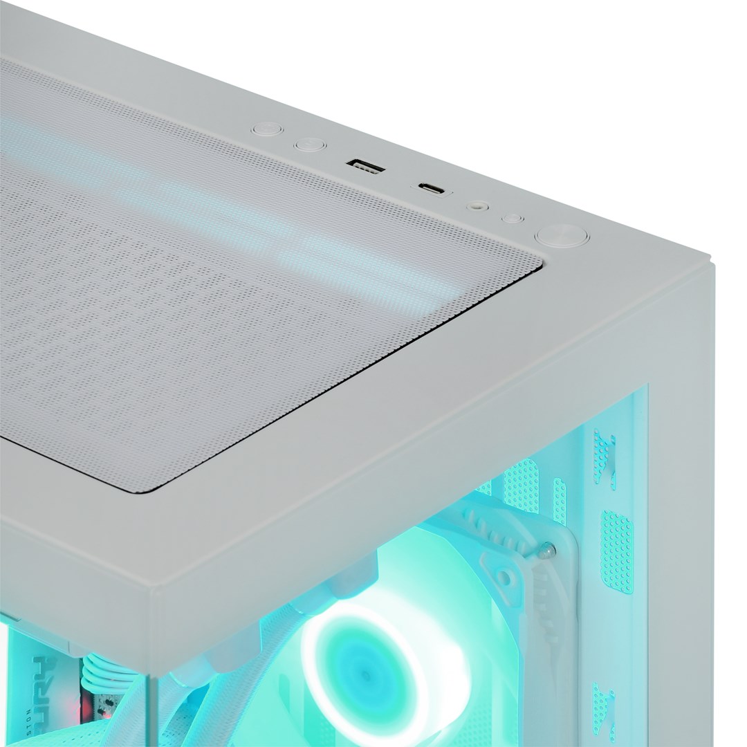 Kompjuter Actina View 7800X3D, 32GB, 1TB, RTX 4070TiS, i bardhë