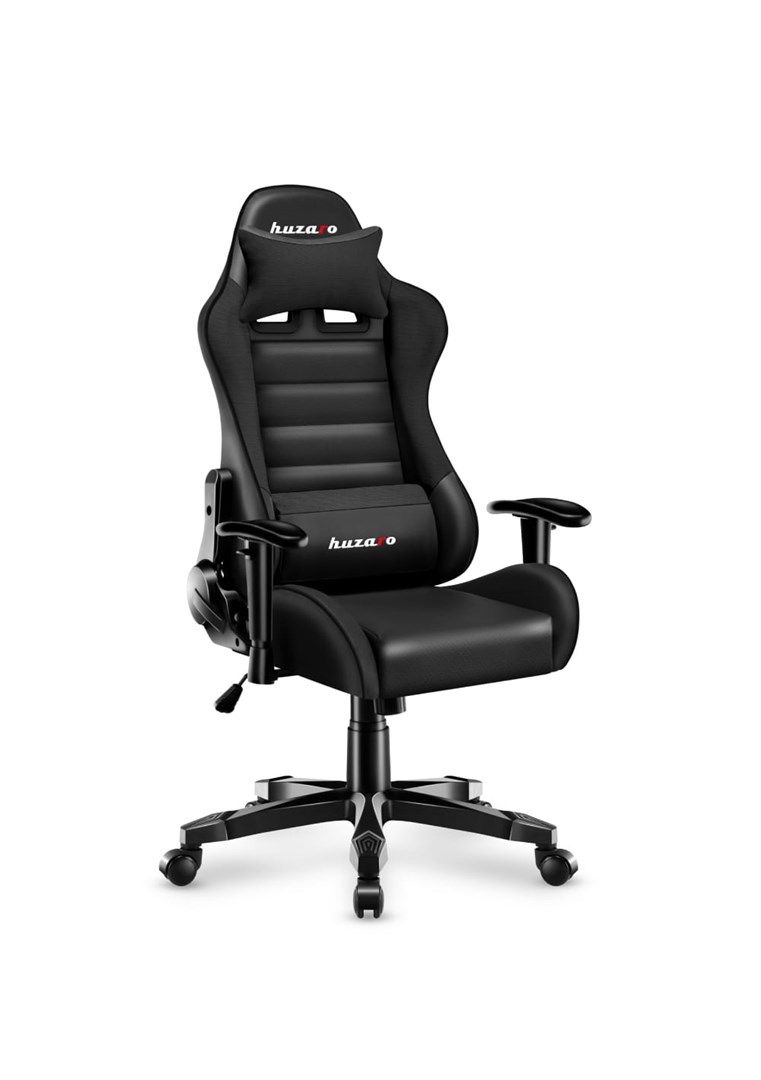 Karrige lojërash për fëmijë Huzaro HZ-Ranger 6.0, 160 cm, e zezë