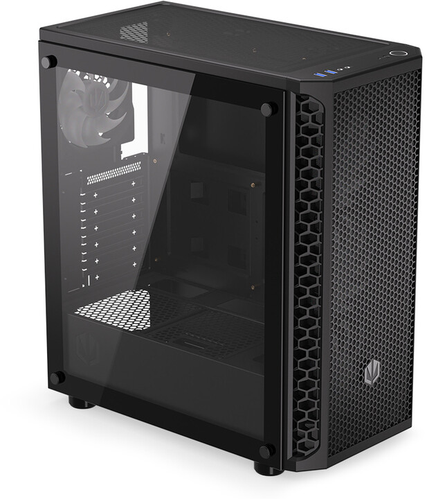Kasë kompjuteri Endorfy Signum 300 ARGB, TG, e zezë