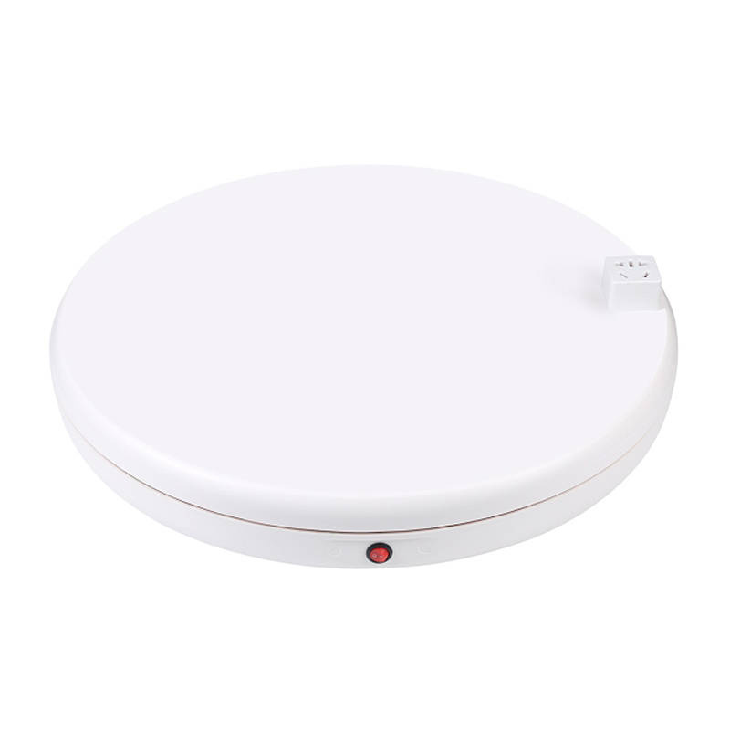 Stendë rrotulluese Puluz, 45 cm, me telekomandë dhe prizë rryme, e bardhë