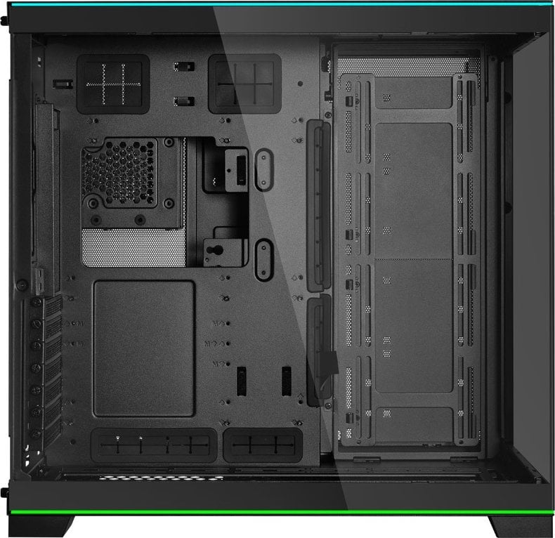 Kasa PC Lian Li O11 Dynamic EVO RGB, midi tower, ATX, e zezë