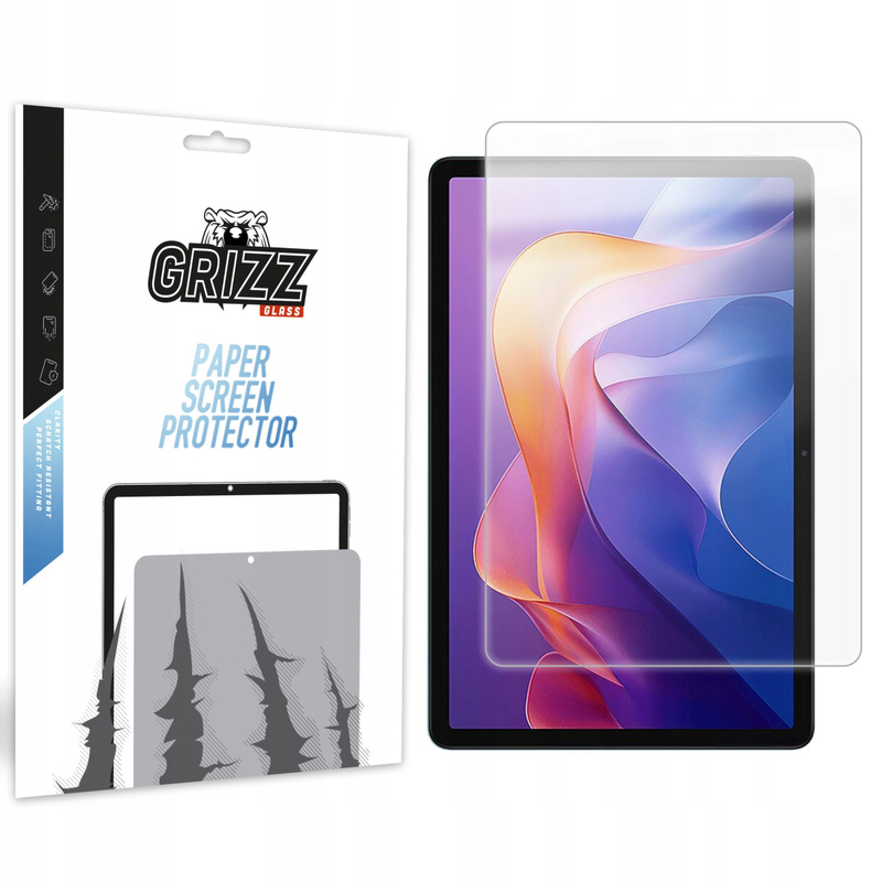 Folie mbrojtëse Grizz PaperScreen për Xiaomi Redmi Pad 2, anti-fingerprint, mat