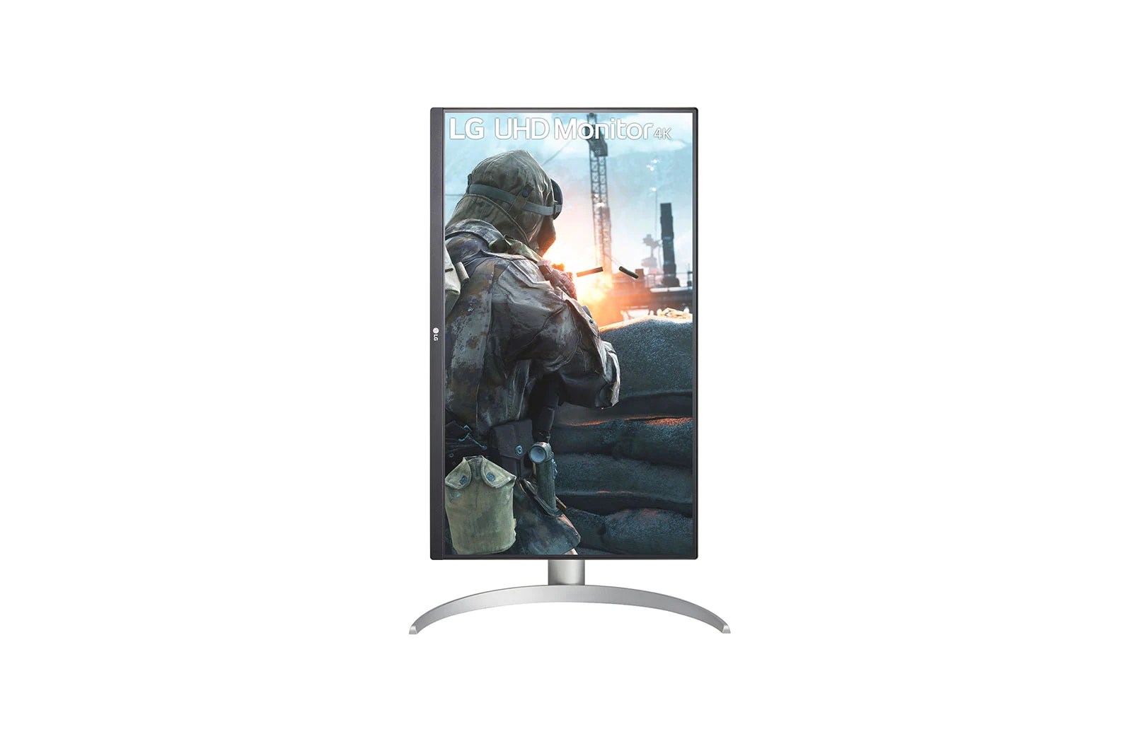 Monitor LG 27UP650P-W, 27", 4K, IPS, i bardhë