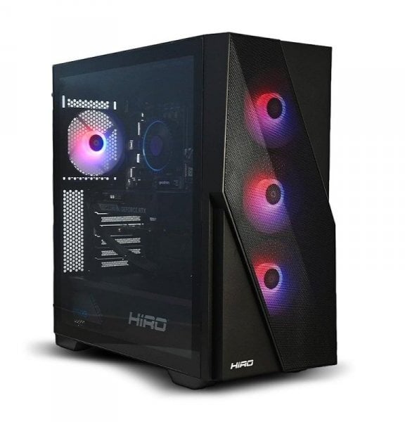 Kompjuter desktop HIRO Wildcat ZKG U55050 W1, Intel Ultra 5 225F, RTX 5050 8GB, 16GB RAM, 1TB SSD