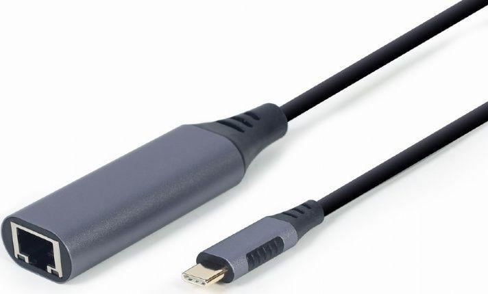 [OUTLET] Pështatës rrjeti Gembird USB (A-USB3C-LAN-01), i zi