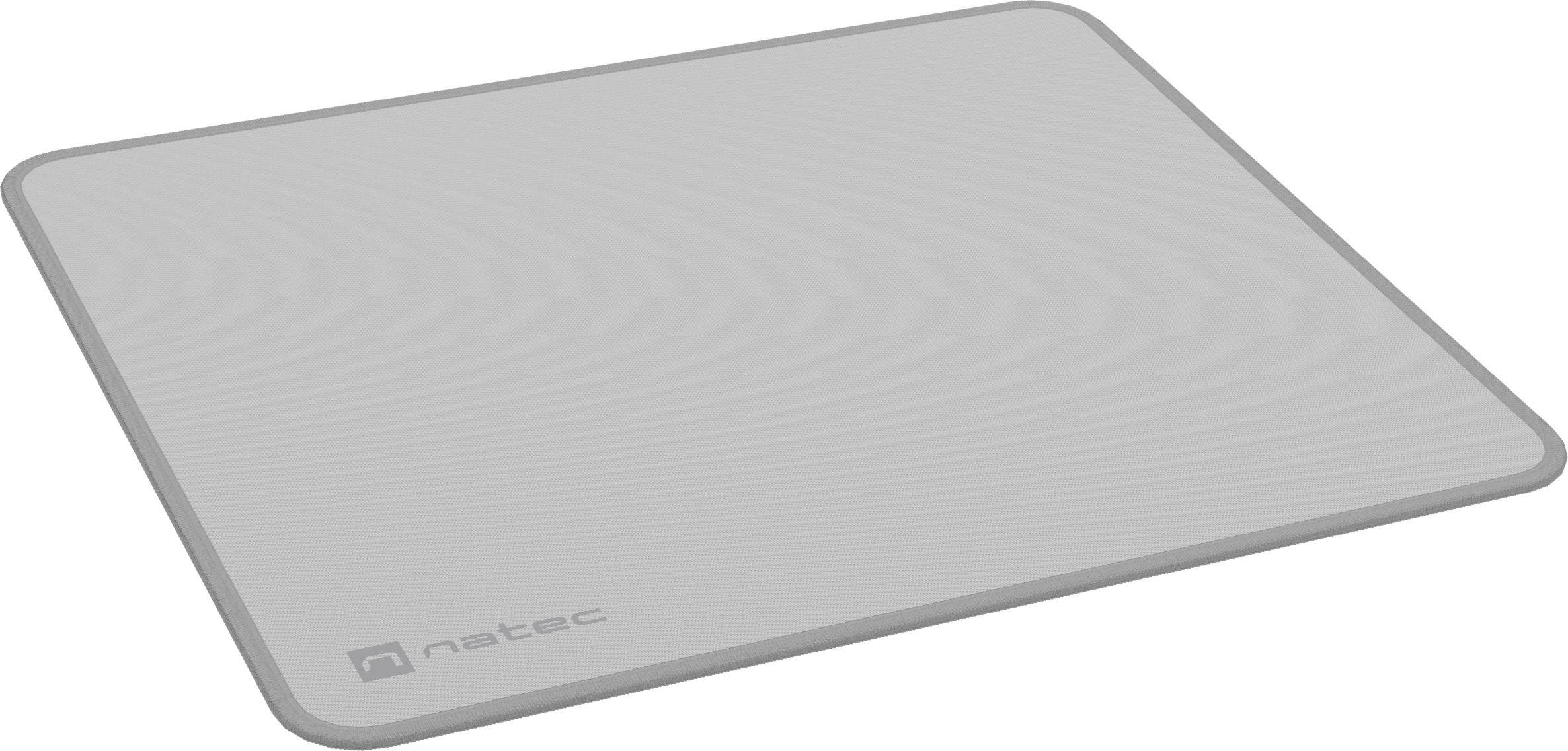 Mouse pad Natec Colors Series Stony Grey NPO-2086, madhësi mesatare, antirrëshqitës, gri