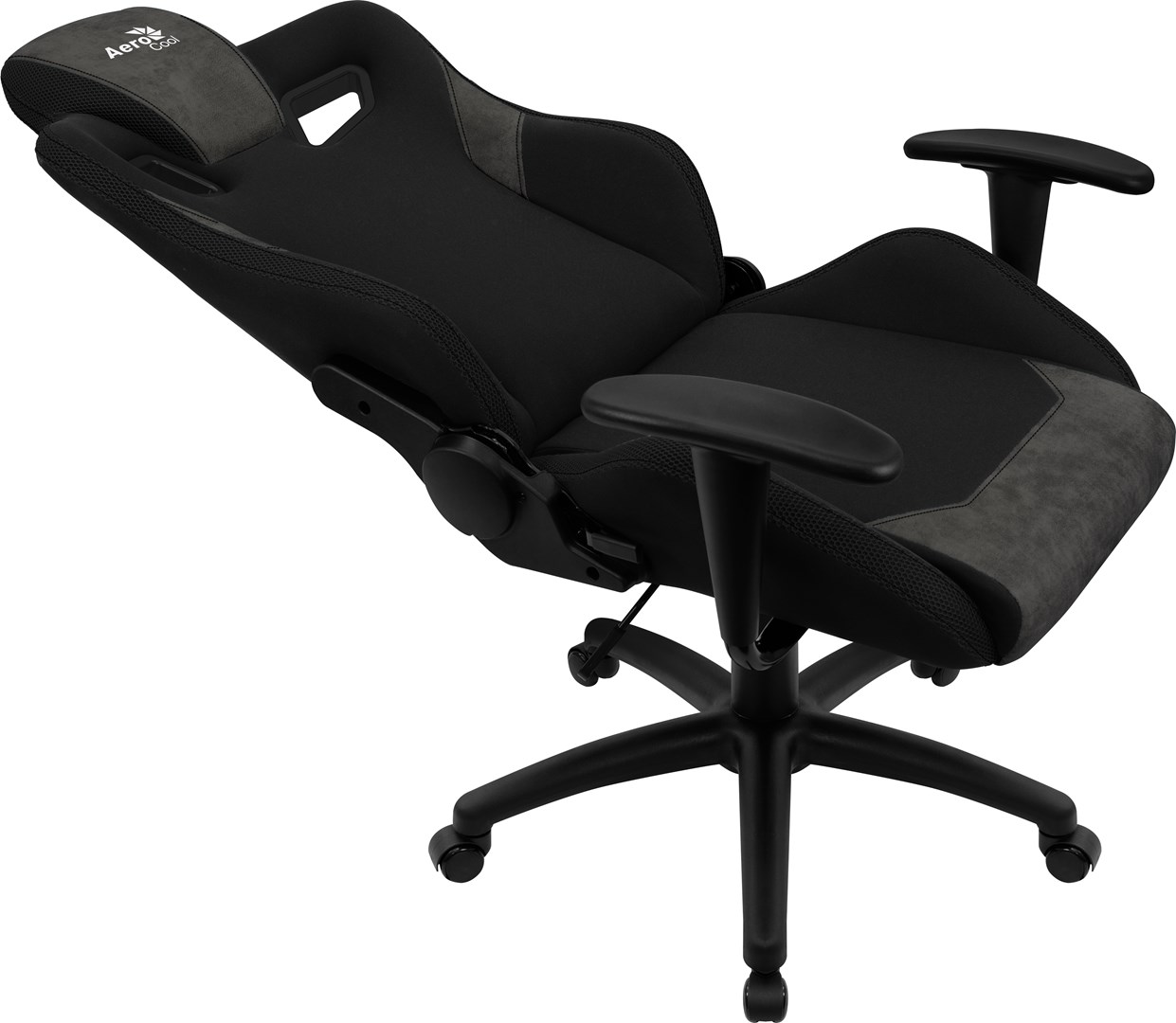 Karrige lojërash Aerocool COUNT AeroSuede, 150kg, e zezë