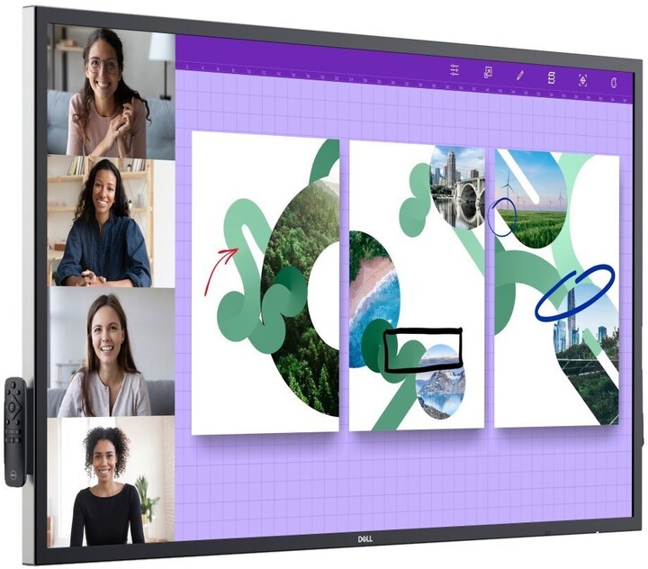 Monitor Dell P5524QT, 54.6", UHD