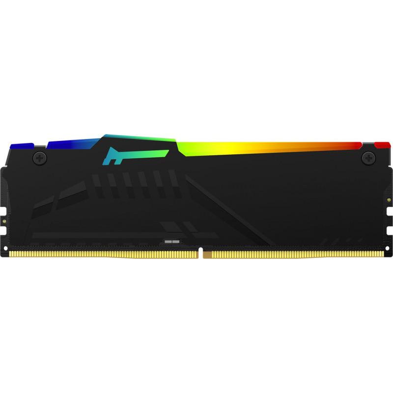 RAM Kingston Fury Beast RGB DDR5, 16GB, 5200MHz, i zi