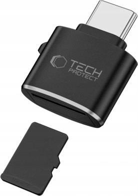 Lexues karte Tech-Protect Ultraboost, Type-C, Micro SD TF, i zi