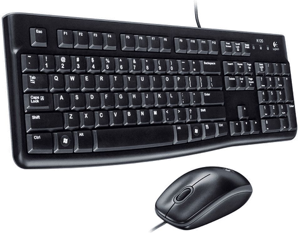 Set Tastierë dhe maus Logitech MK120, i zi