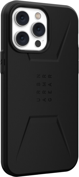 Mbrojtëse UAG Civilian MagSafe për Apple iPhone 14 Pro Max, e zezë