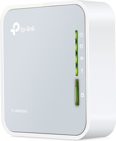 Router WiFi Pocket: TP-Link AC750,	e bardhë