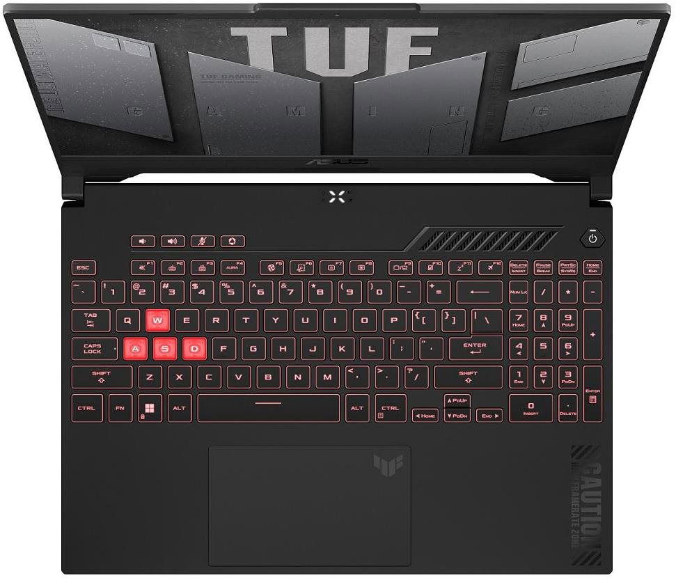 Laptop ASUS TUF Gaming A15 (2023), 15.6", AMD Ryzen 7 7735HS, 16GB RAM, 1TB SSD, NVIDIA GeForce RTX 4060 8GB GDDR6, i hirtë