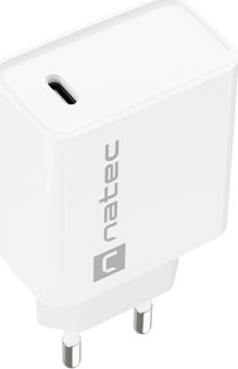 Karikues rrjeti Natec Ribera NUC-2059, 20W, USB-C 3A, i bardhë