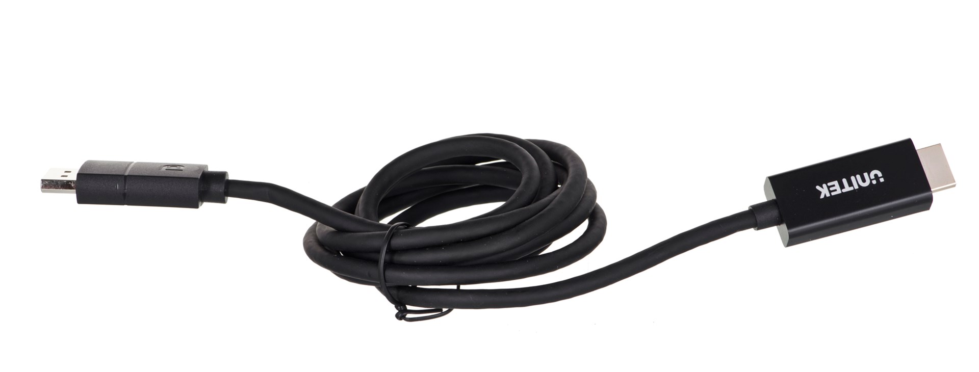 Kabllo Unitek DisplayPort në HDMI V1608A, 1.8m, 4K 60Hz, e zezë