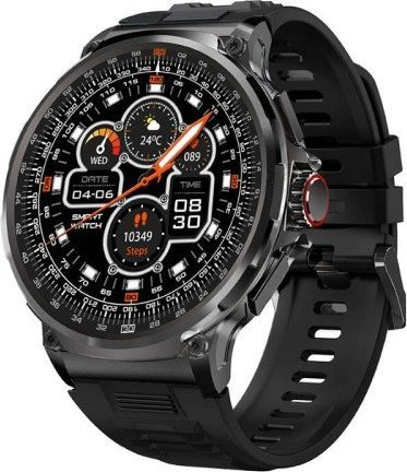 Set 2 copë smartwatch Colmi V69, Bluetooth 5.2, ekran HD, i zi