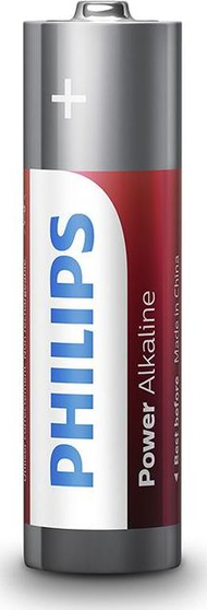 Bateri alkaline Philips LR6P4F AA, 1.5V, set 4 copë