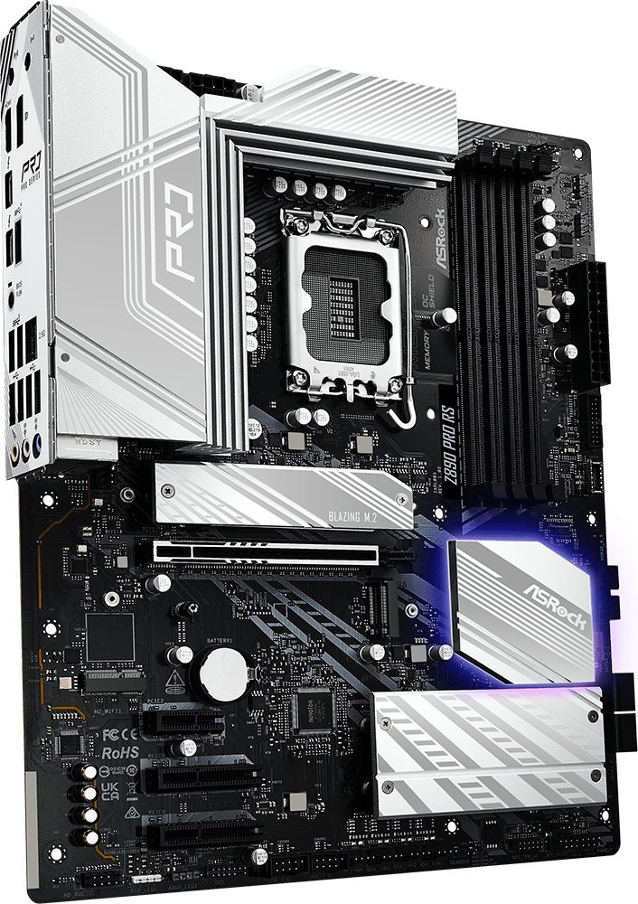 Pllakë amë ASRock Z890 Pro RS, DDR5, PCIe 5.0, e zezë