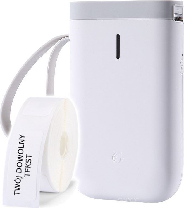 Printer etiketash Niimbot D11, Bluetooth, bateri 1500 mAh, i bardhë