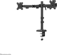 Крака за монитор Neomounts DS60-600BL2, за два екрани 10-32\", 180-степен, црн