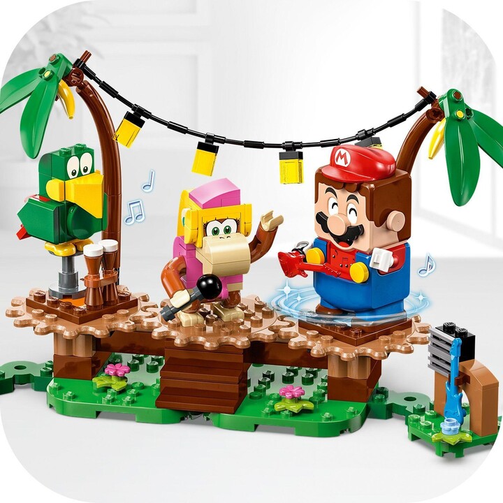 Set LEGO® Super Mario™ 71421 Dixie Kong and the Jungle Concert - Expansion Set