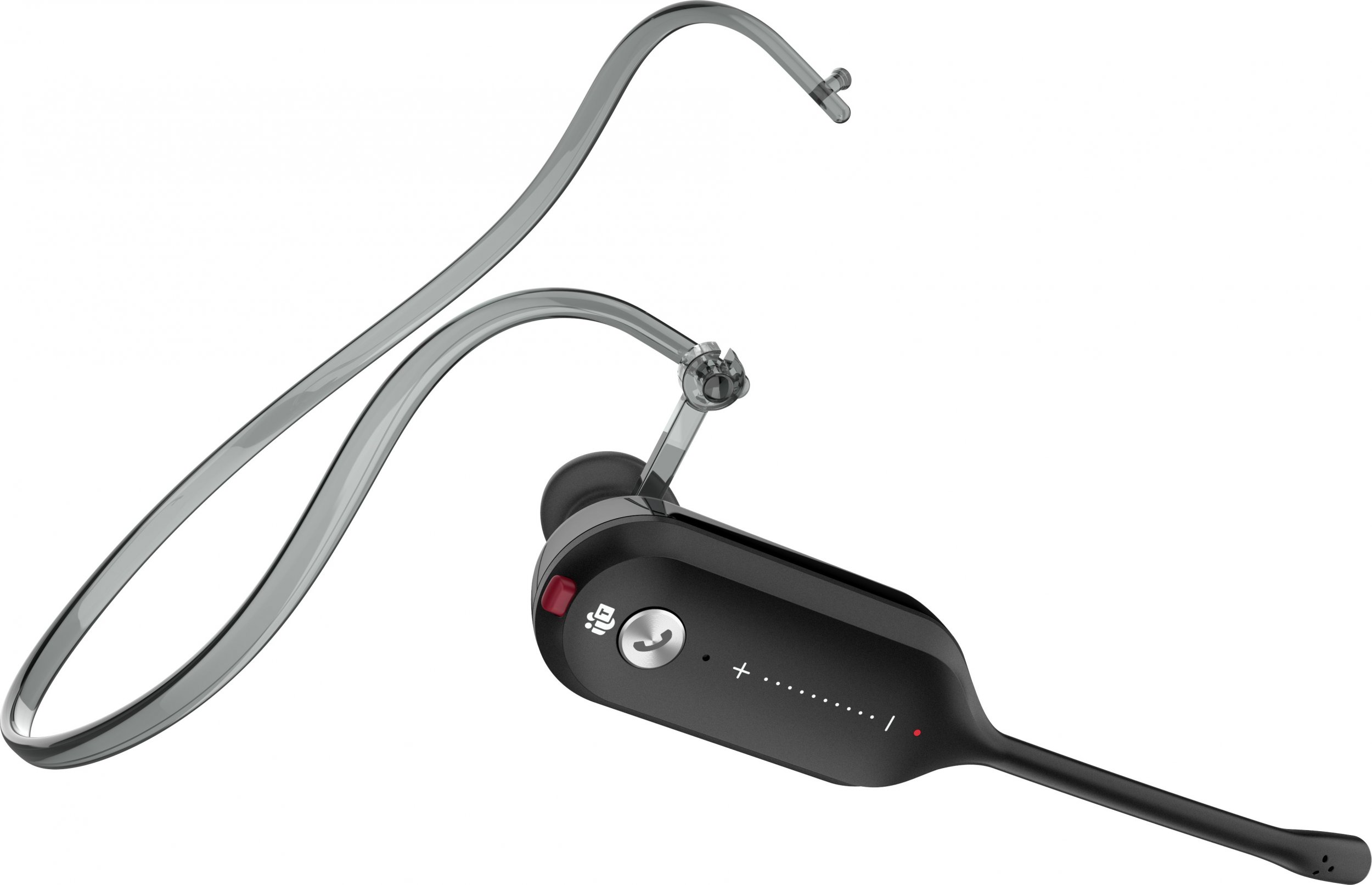 Kufje pa tela Yealink WH67 UC, me Bluetooth, për zyrë, e zezë