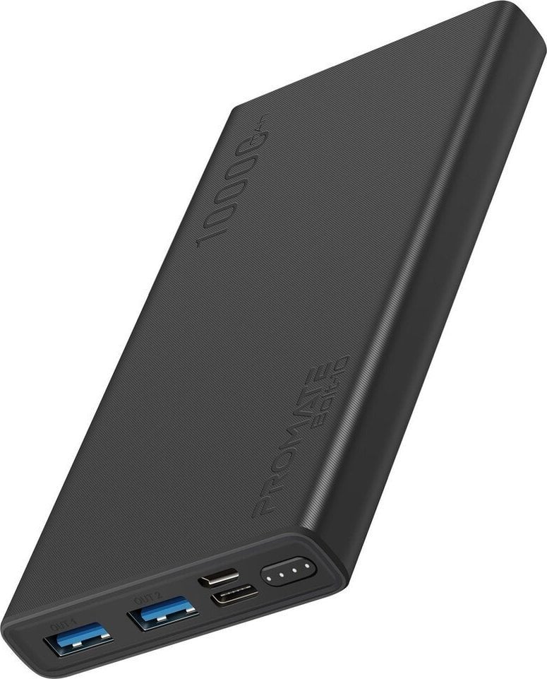 Надворешна батерија ProMate Bolt 10, 10000mAh, 10W, црна