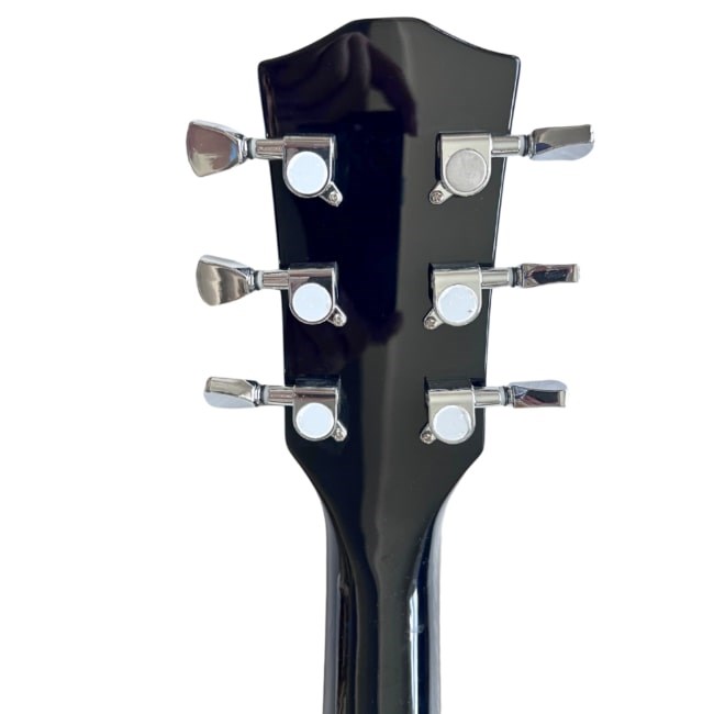 Kitarra elektrike V-tone VLP1, 4/4 39", stil Les Paul, e zezë