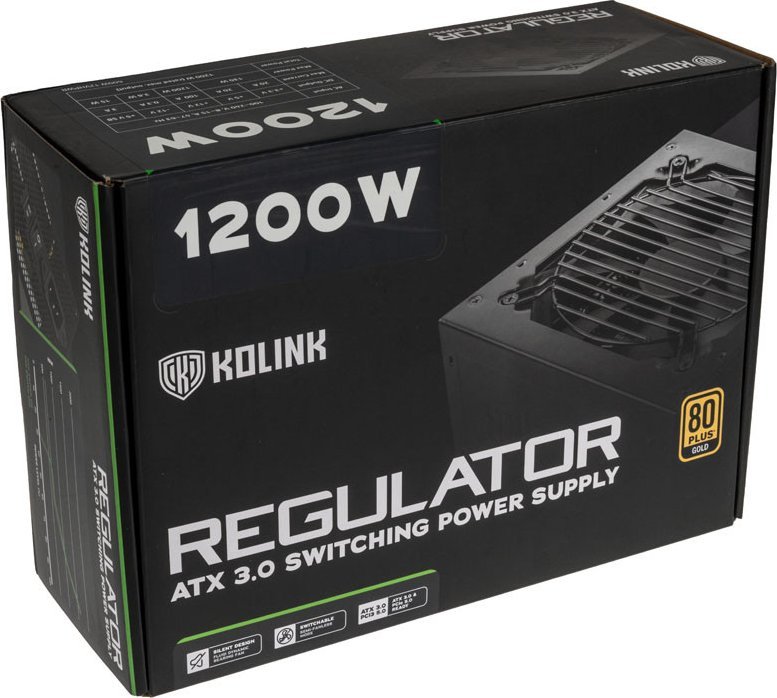 Burim energjie Kolink Regulator KL-R1200FG ATX 3.0, 1200W