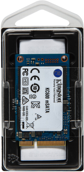 [OUTLET] Disk SSD Kingston KC600, mSATA - 512GB