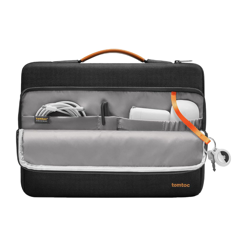 Çantë laptopi Tomtoc Defender A14, 13-14", rezistente ndaj ujit, e zezë