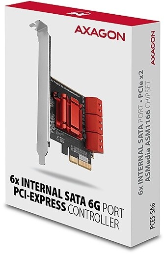 Kartë zgjerimi AXAGON PCES-SA6