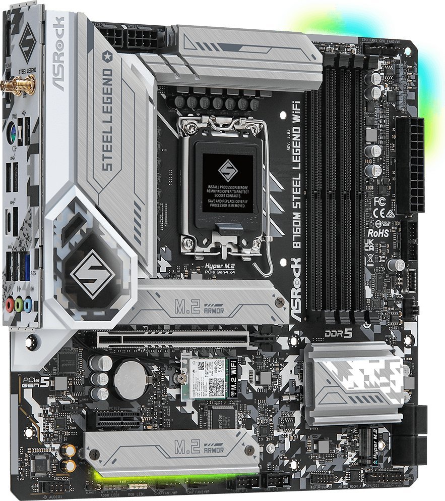 Pllakë amë ASRock B760M STEEL LEGEND WIFI