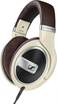 Kufje Sennheiser HD 599, over ear, dizajn i hapur, bezhë