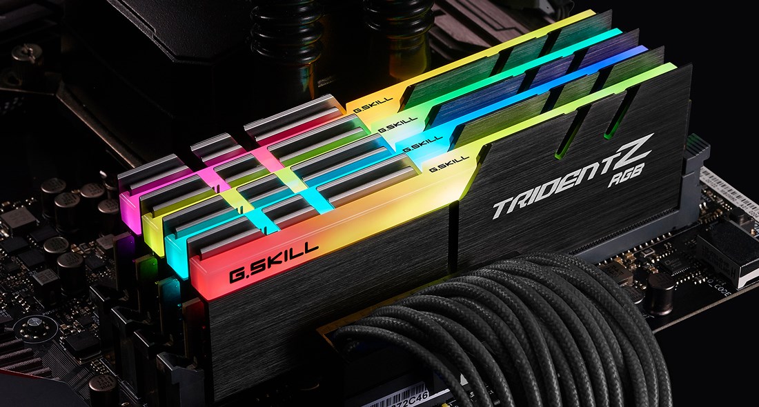 Memorie RAM G.Skill Trident Z RGB F4-3600C16Q-64GTZRC 64 GB (4 x 16 GB) DDR4 3600 MHz