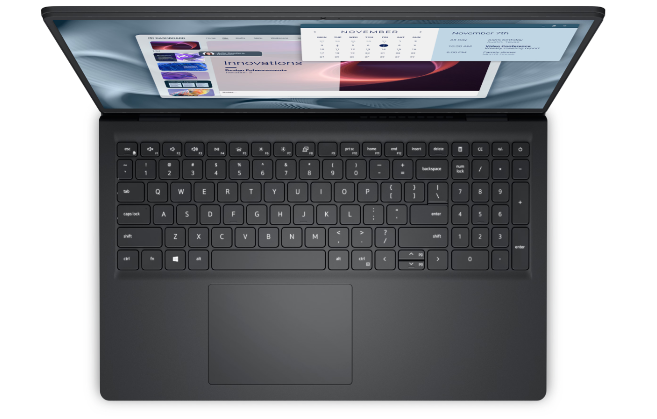 Laptop Dell Pro 15 Essential PV15250, 15.6", Intel Core 3-100U, 8GB RAM, 512GB SSD, Intel UHD Graphics, i zi