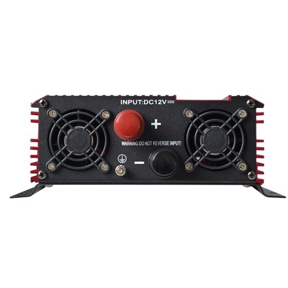 [OUTLET] Konvertues i tensionit Geti GPI 1012 DC/AC, 12V/230V, 1000W, USB