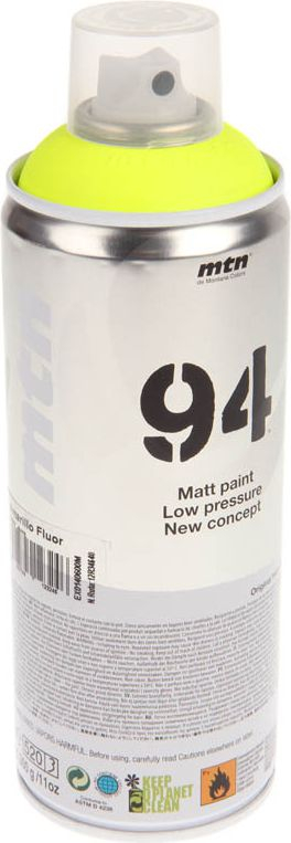 Spray bojë Montana Colors MTN 94 Fluorescent, 400ml, fluorescente