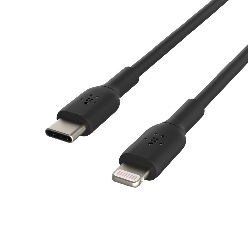 Кабел Белкин, лајтнинг / USB C, 1 m, црна