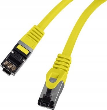 Kabllo rrjeti Lanberg Cat 8.1, S/FTP LSZH, 1.5m, e verdhë