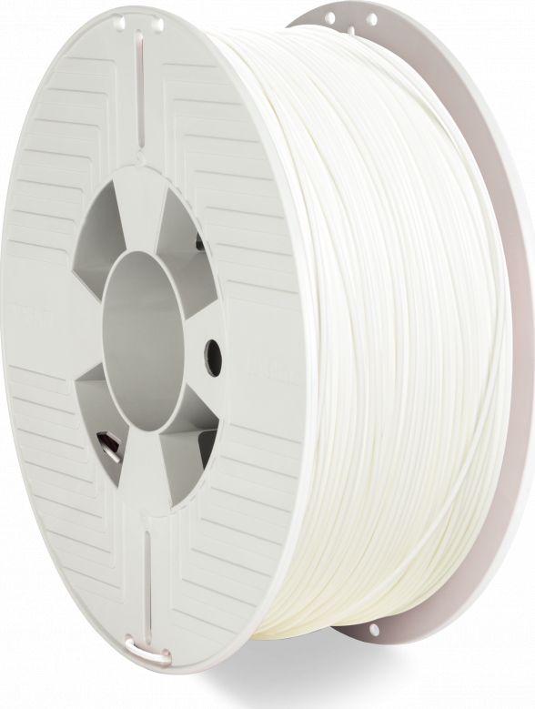 Filament për printer 3D Verbatim 55315 PLA, 1kg, i bardhë