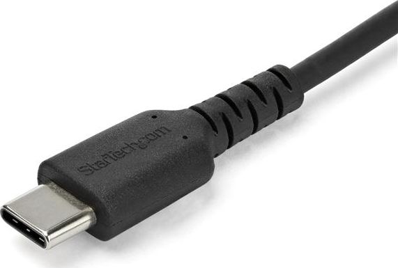 Kabllo USB StarTech 2m, USB A në USB C, 3A 60W, i zi