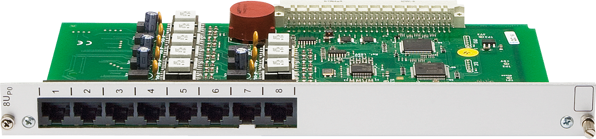 Modul telefoni Auerswald COMmander 8UP0, zgjerim portash, për rack 19