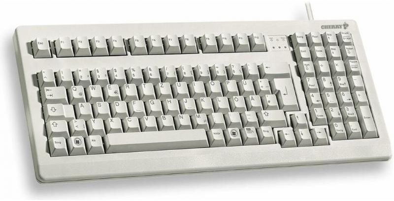Tastierë Cherry MX1800, me kabllo, DE, e hirtë