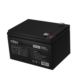 Bateri nJoy GP12122F, 12V 12Ah, Lead Acid AGM, gri