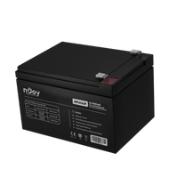 Bateri nJoy GP12122F, 12V 12Ah, Lead Acid AGM, gri