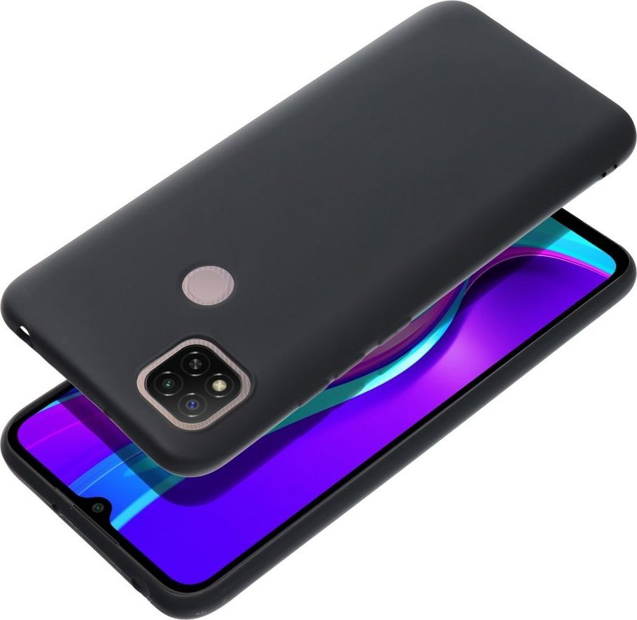 Mbulesë matt për Xiaomi Redmi 9C, TPU, e zezë